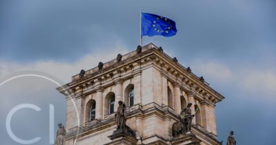 European Union official building symbolizing the implementation of the ETIAS visa waiver and new travel authorization requirements for non-EU travelers